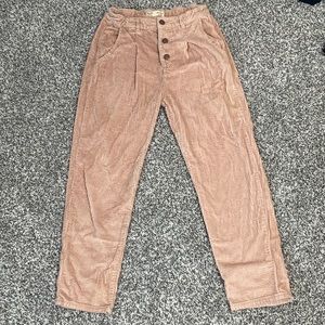 Pinkish cream pants from Zara